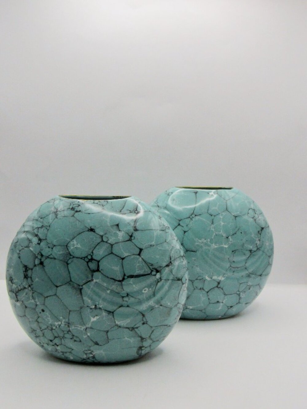 Set of Two Toyo Japan Ikebana Vases